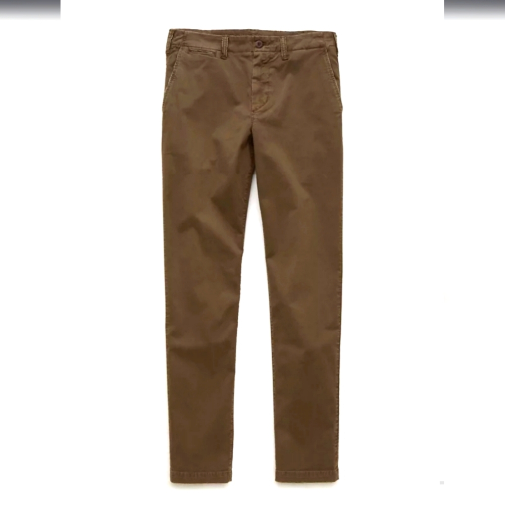 Men's Brown Pants Slim Flex American Eagle